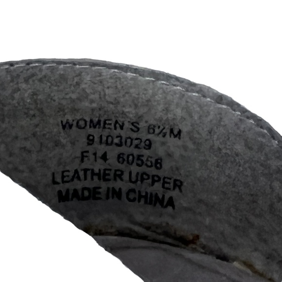 Sperry Harlow women's Grey suede leather wedge booties size 6.5 - Picture 12 of 13